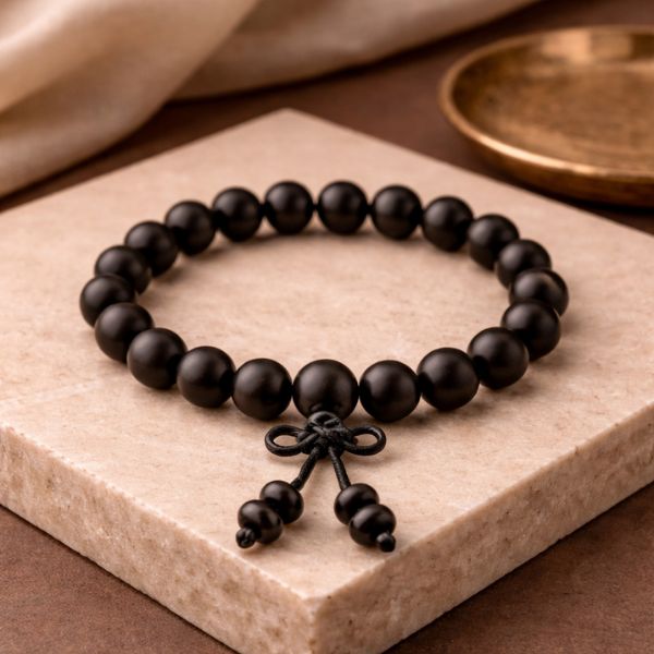 [KAR-BRAC-01] Authentic Natural Karungali Wood Bracelet | Original Ebony Spiritual Bracelet